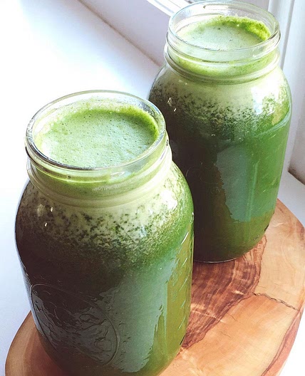 Suco de abacaxi detox