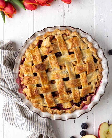 Blueberry Apple Pie
