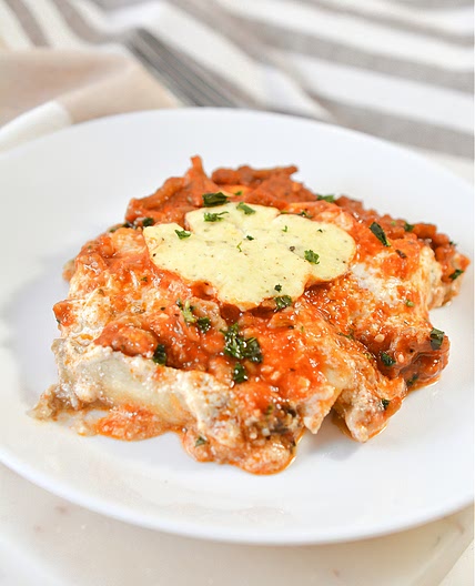 Keto Eggplant Lasagna