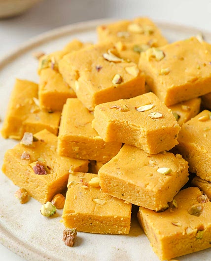 Mango Burfi (Instant Pot)