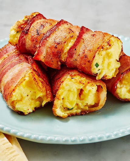 Bacon, Egg, and Cheese Roll-Ups