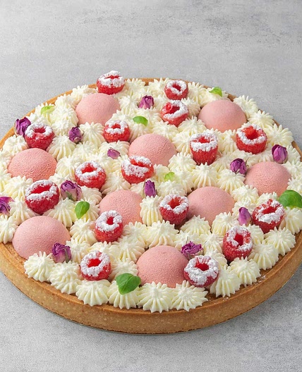 Raspberry Frangipane Tart