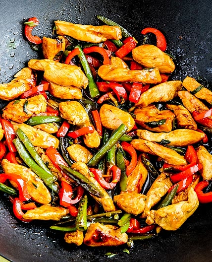 Ginger Chicken Stir Fry