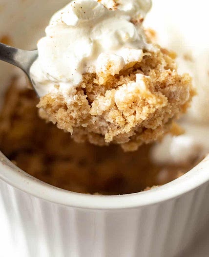Apple Mug Cake - No Egg, Single Serve Treat!