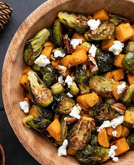 Roasted Brussels Sprouts Salad