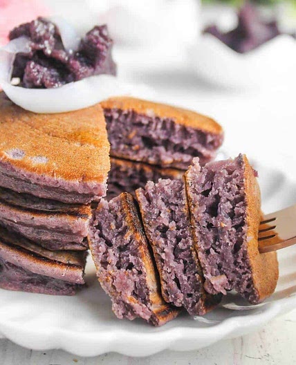 Ube Pancakes