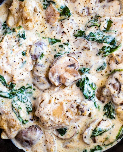 Creamy Chicken Mushroom