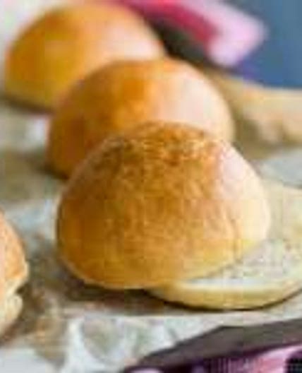 Soft Overnight Brioche Hamburger Buns