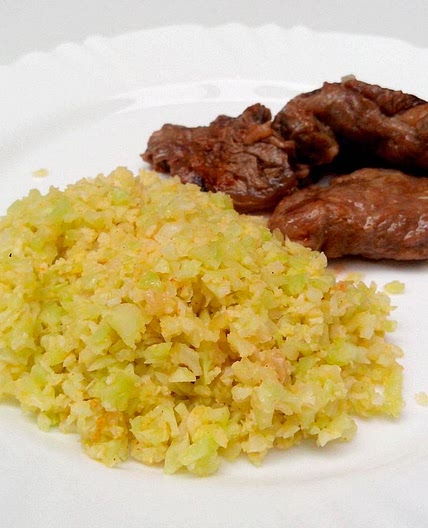 Receita de Arroz de couve flor (low carb)