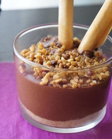 Receita de Mousse de chocolate de copinho para festa
