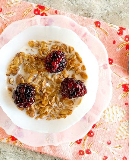 5-Ingredient Low FODMAP Maple Walnut Granola