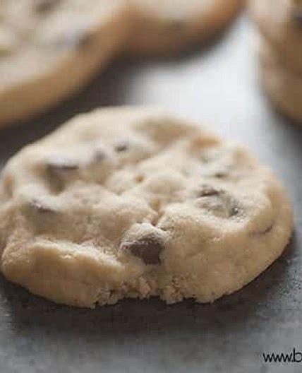 Chocolate Chip Shortbread Cookies