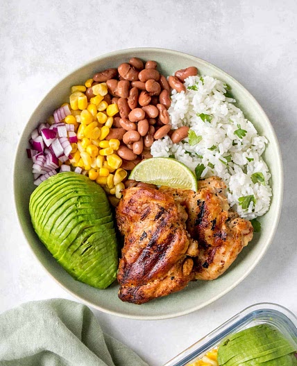 Cilantro Lime Chicken Bowls