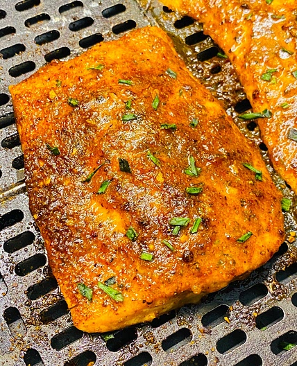 Air Fryer BBQ Trout