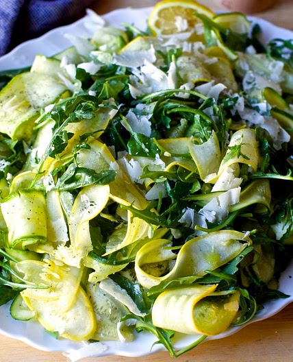 Zucchini Carpaccio Salad