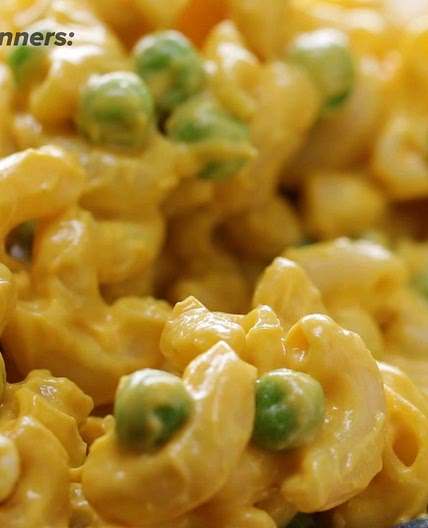 Cashew Mac And Peas Recipe by Tasty