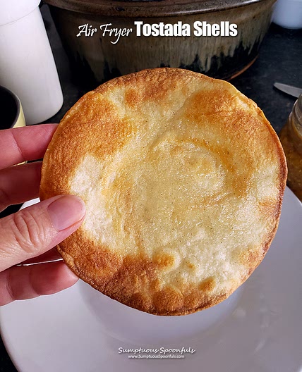 Speedy Air Fryer Tostada Shells