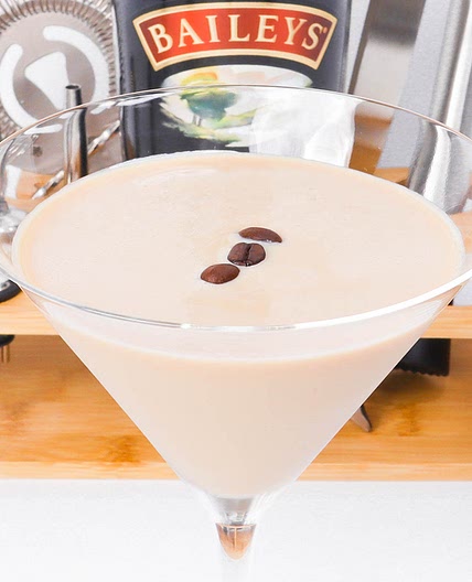 Espresso martini with Baileys