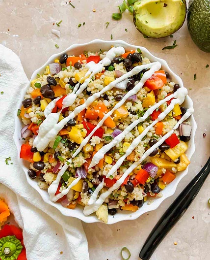 Black Bean Couscous Salad