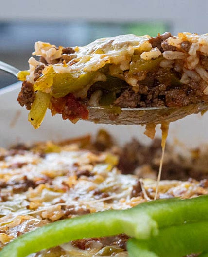 Stuffed Bell Pepper Casserole