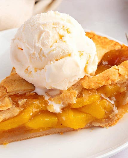Peach Pie (Perfect Recipe)