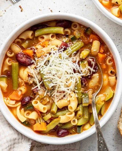 Homemade Minestrone Soup