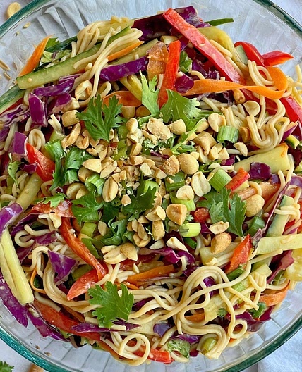 Vegan Thai Noodle Salad