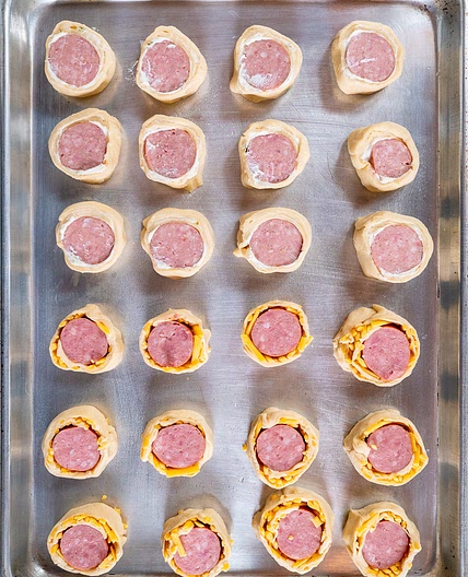 Kilted Sausage Bites
