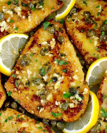 Keto Chicken Piccata