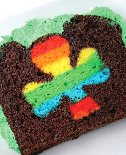 Peek-A-Boo St. Patrick’s Day Cake