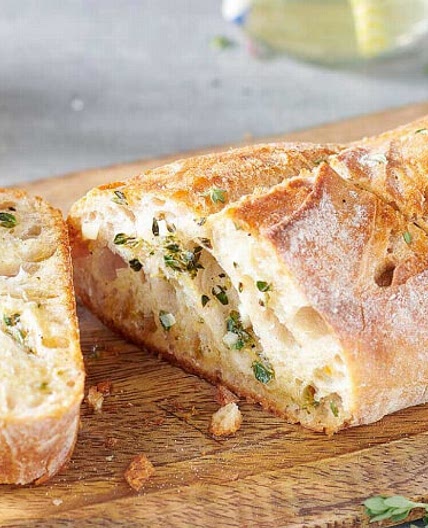 Knoblauch-Thymian-Brot vom Grill