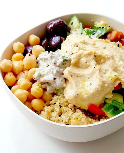 5-Minute Mediterranean Bowl – Healthy Lunch Meal Prep Recipe