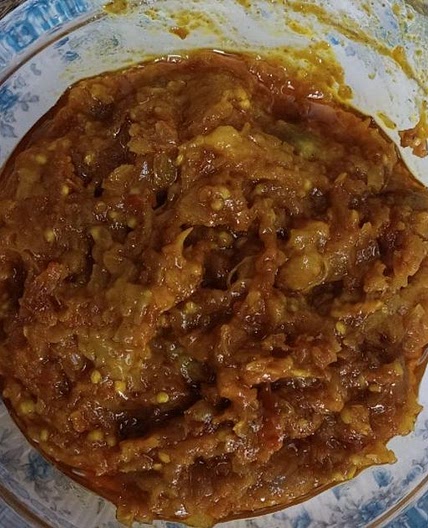 पंजाबी बैंगन भरता (punjabi baingan bharta reicpe in Hindi)