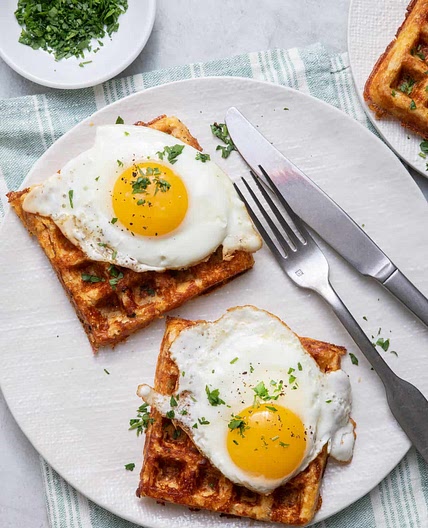 Cauliflower Waffles