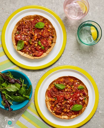 Vegetable Tarts | Slimming & Weight Watchers Friendly