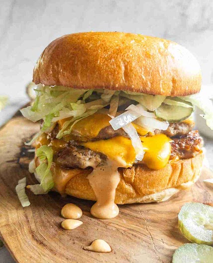 Turkey Smash Burgers with Secret Sauce