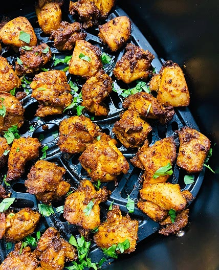 Air Fryer Chicken Taco Bites