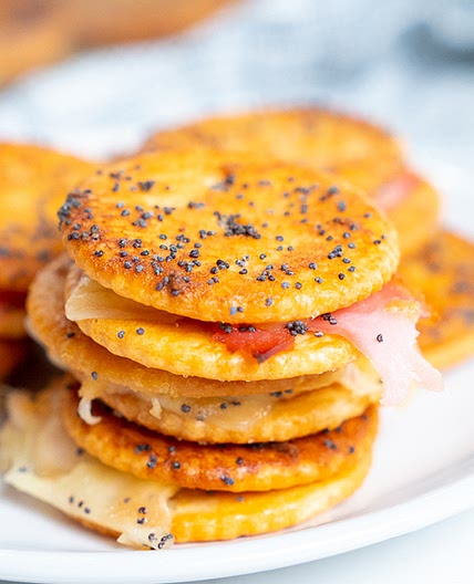 Ritz Cracker Party Sandwiches