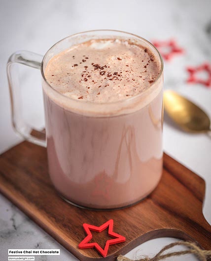 Festive Chai Hot Chocolate