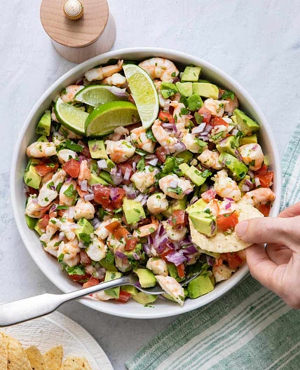 Avocado Shrimp Salsa