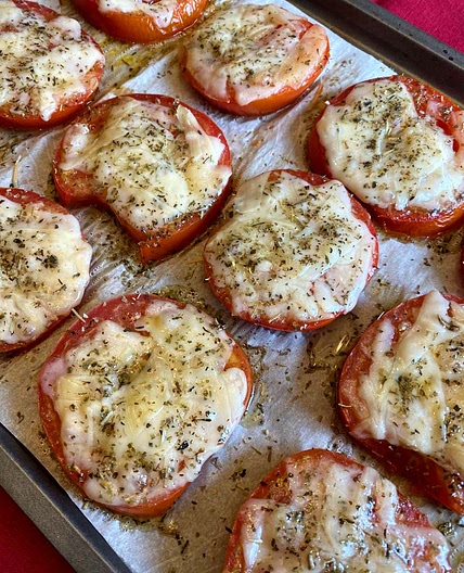 Roasted Parmesan Tomatoes