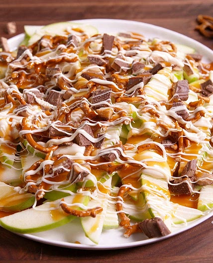 Caramel Apple Nachos