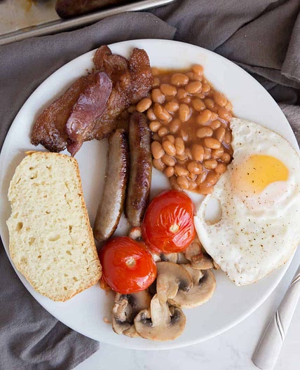 Traditional Full Irish Breakfast