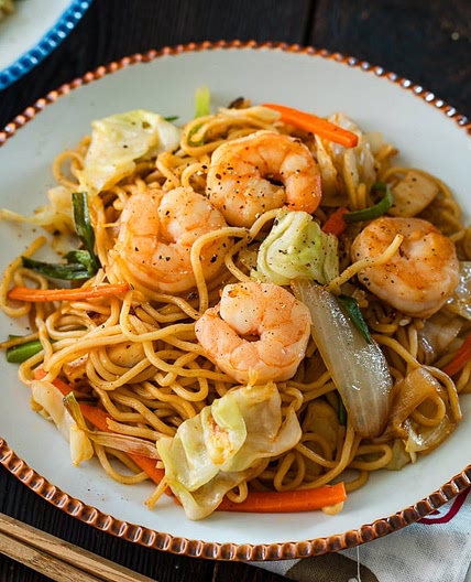 Shrimp Yakisoba