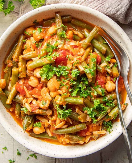 Lebanese-Inspired Green Bean Stew