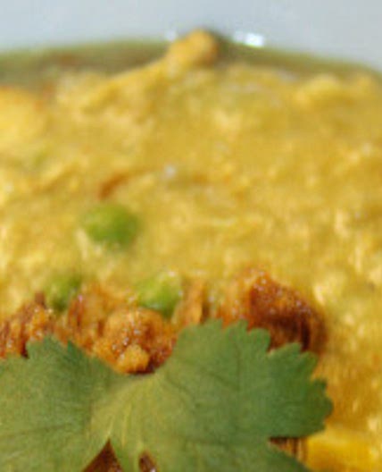 Oats and Chicken Soup- Masala Chicken Oats Kanji