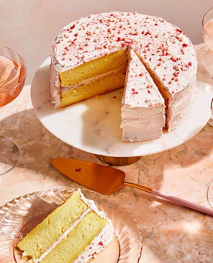 Pink Champagne Cake