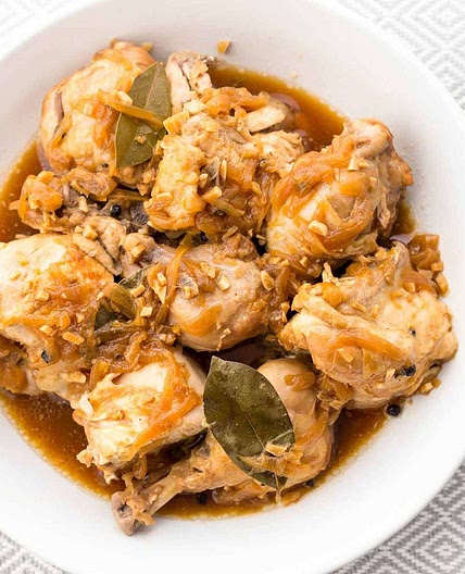 Instant Pot Chicken Adobo and Rice