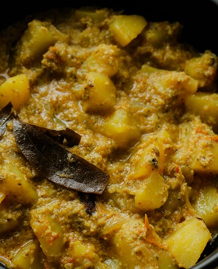 potato korma(aloo kurma)