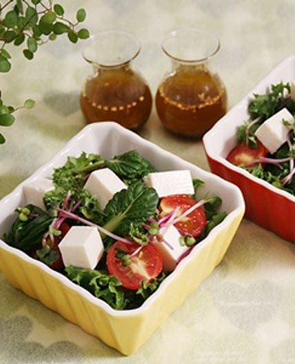 두부허브샐러드